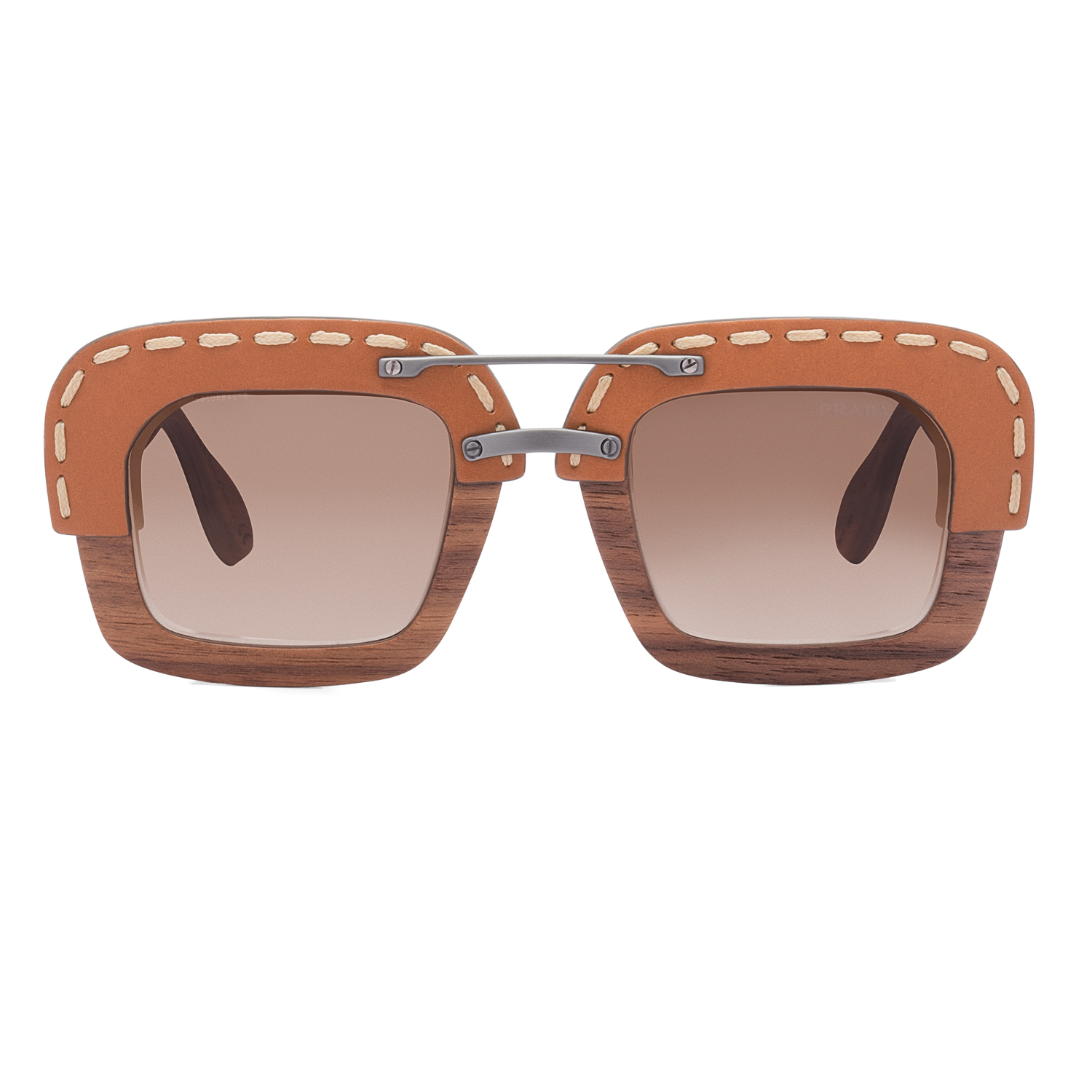 prada wood frame sunglasses